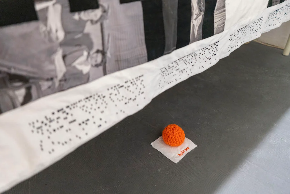 Loose Threads — install view